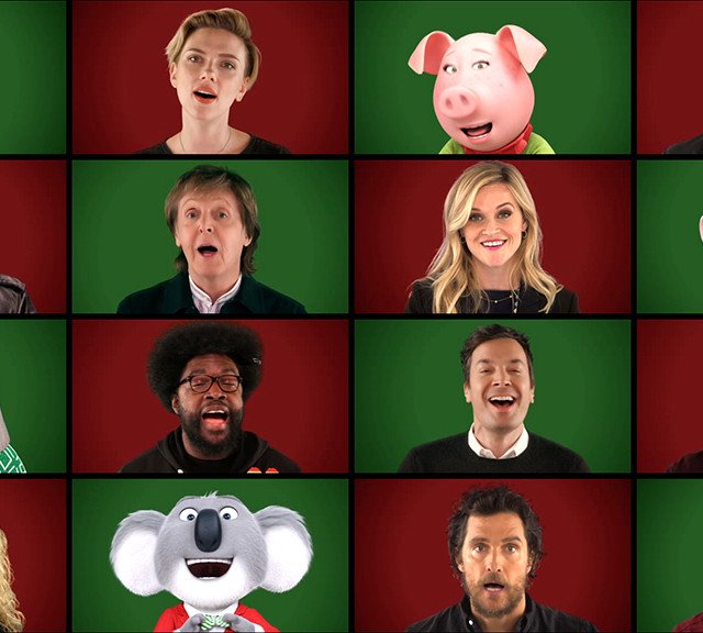 Jimmy Fallon, Paul McCartney, Scarlett Johansson et autres vedettes chantent Noël