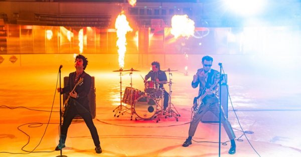 Green Day annonce un partenariat avec la LNH